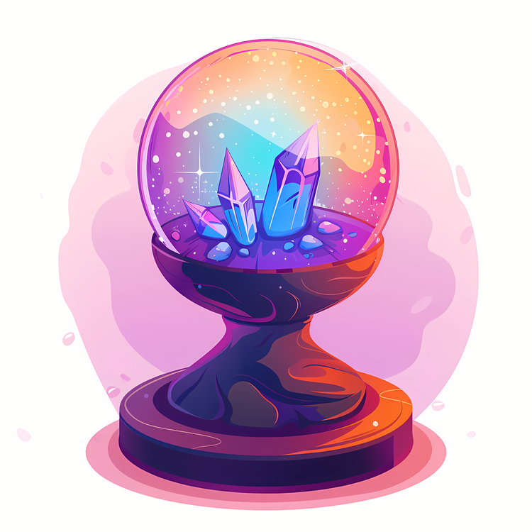 Mystical Crystal Ball,Magic Crystals,Crystal Ball