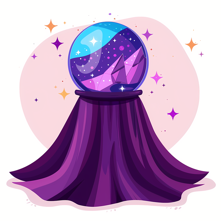 Mystical Crystal Ball,Magic,Wizard