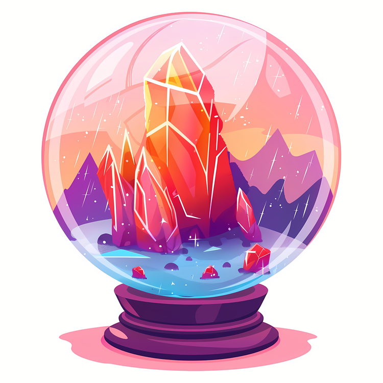 Mystical Crystal Ball,Fantasy,Magic