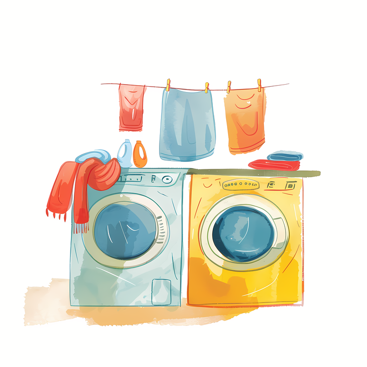 Laundry Day,Washing Machine,Laundry Detergent