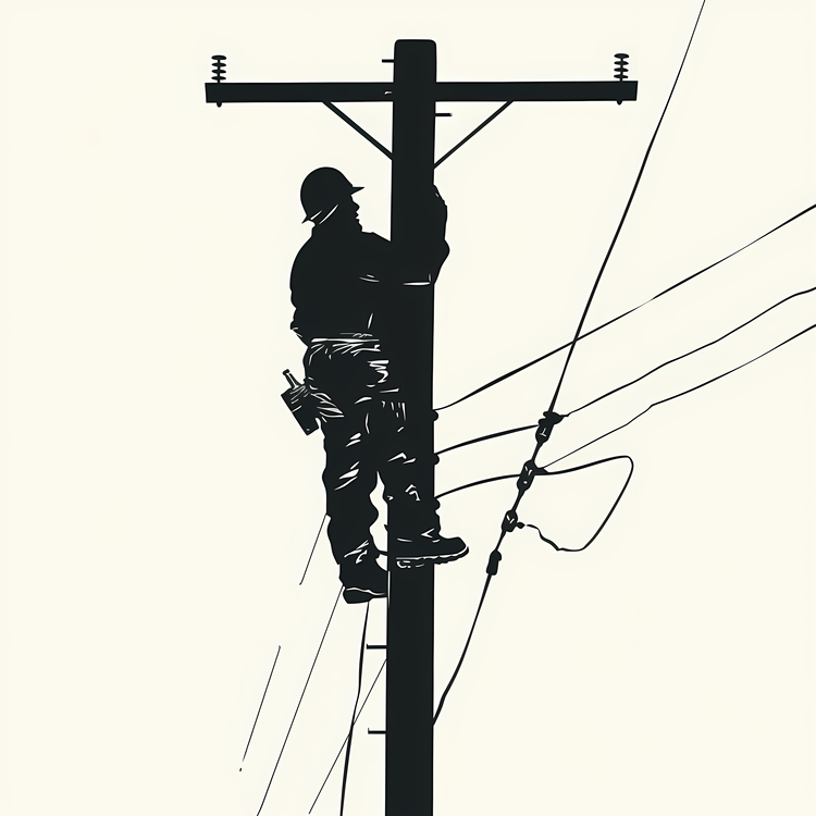 Lineman,Man,Electrician