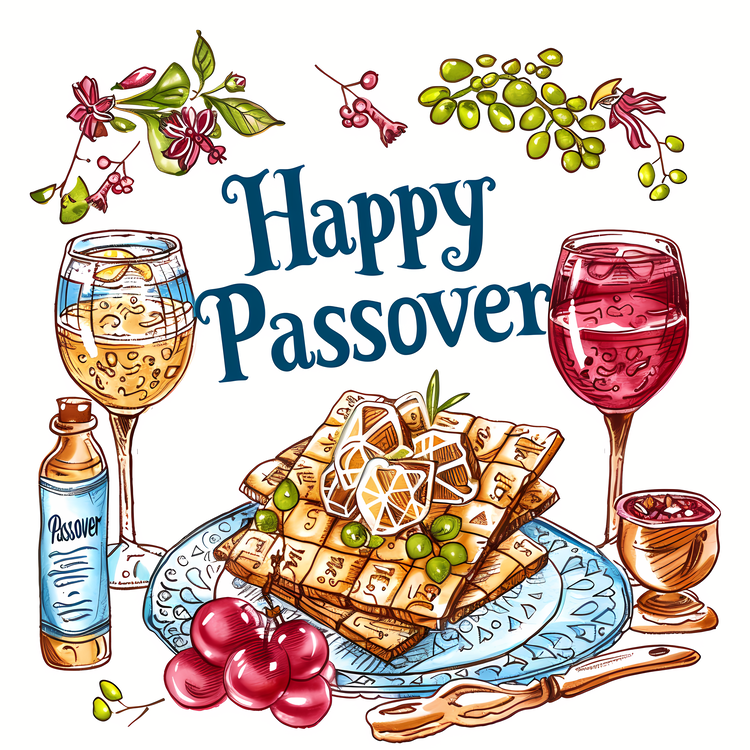 Happy Passover,Jewish Holiday,Seder Plate