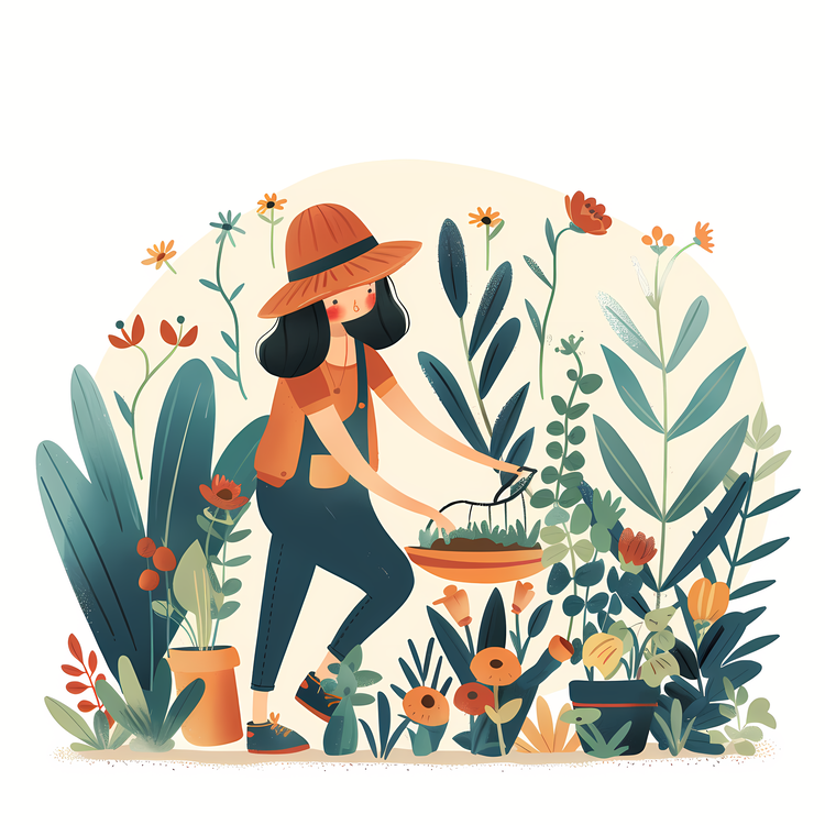 Gardening,Arbor Day,Woman