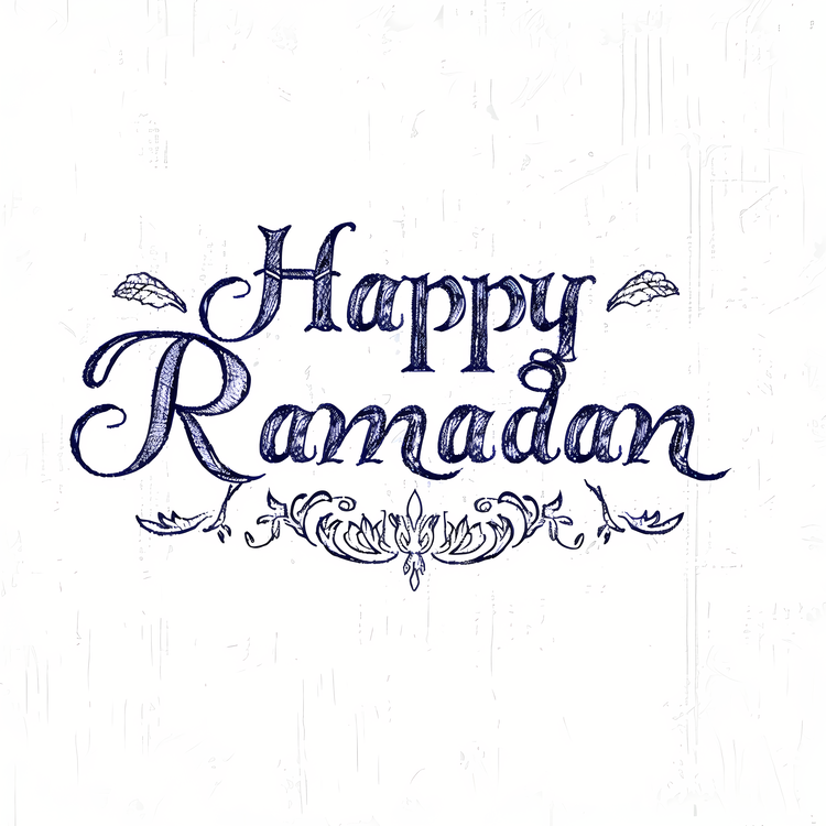Happy Ramadan,Islamic Greeting,Arabic Writing