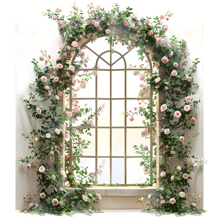 Flower Doorway,Flower,Window