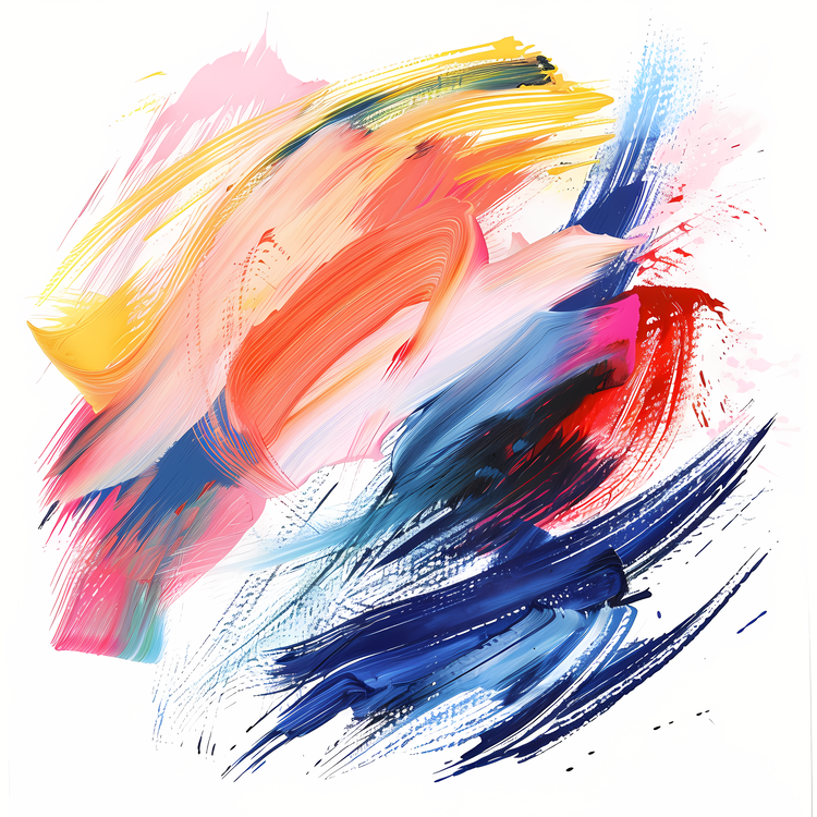 Brush Stroke,Colorful,Abstract