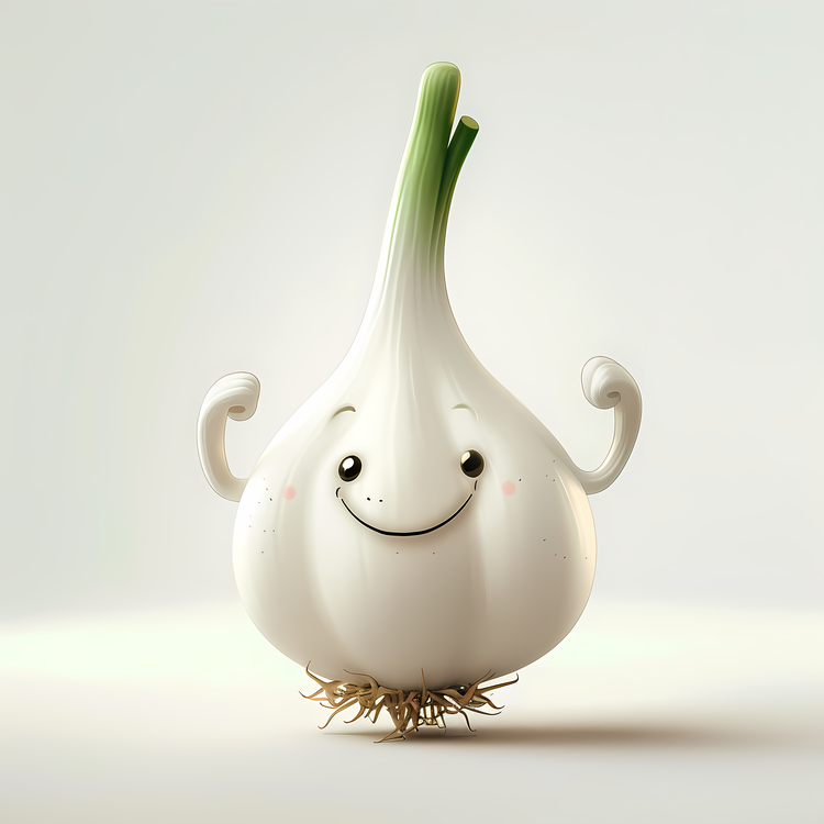 Garlic Day,Cartoon,Vegetable