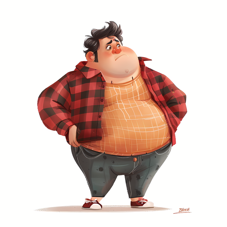 World Obesity Day,Cartoon,Comic