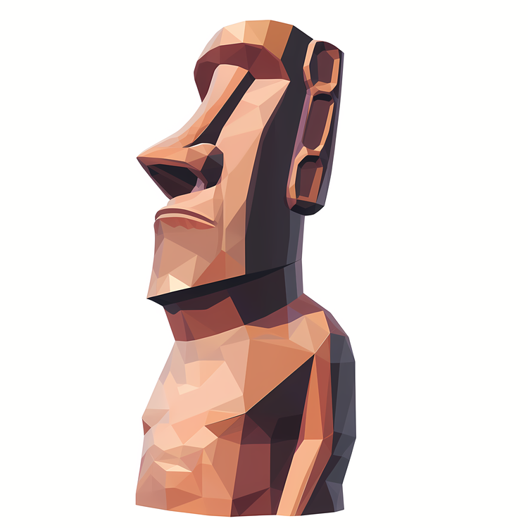 Moai,Hawaiian Statue,Lava Stone
