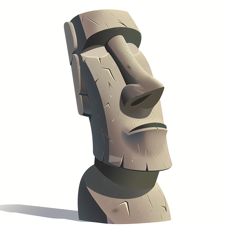 Moai,Human,Statue