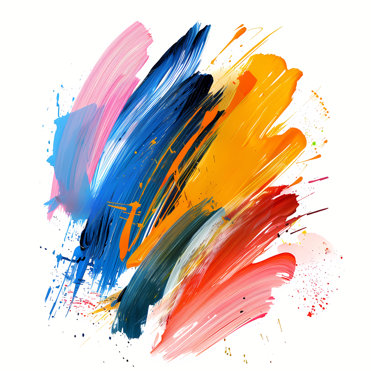 Brush Stroke,Watercolor Painting,Colorful Paintings