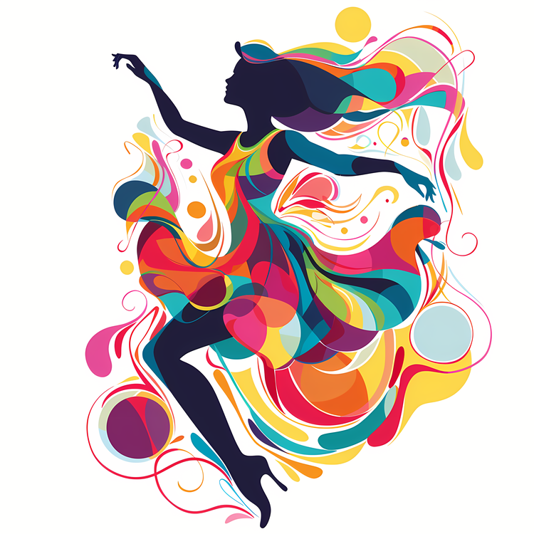 Dance Day,Colorful,Abstract