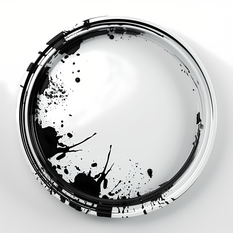Round Frame,Abstract,Painting
