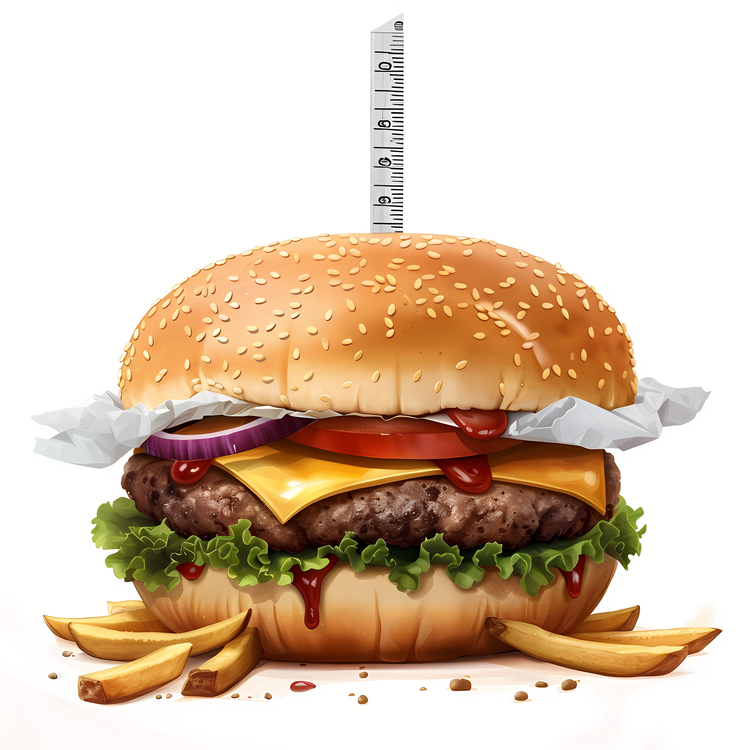 World Obesity Day,Big Hamburger,Grilled Burger