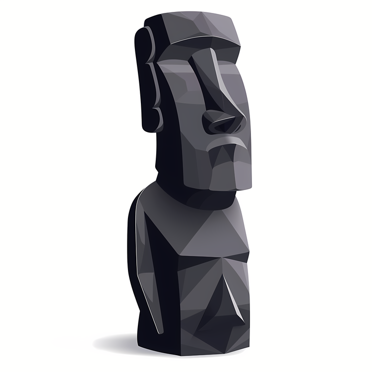 Moai,Polynesian,Sculpture