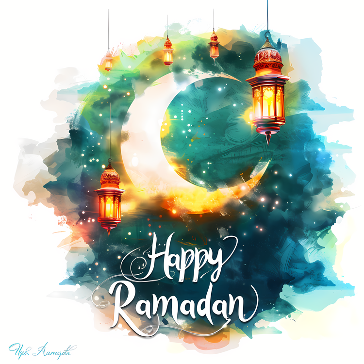Happy Ramadan,Islamic Holiday,Decorative Artwork