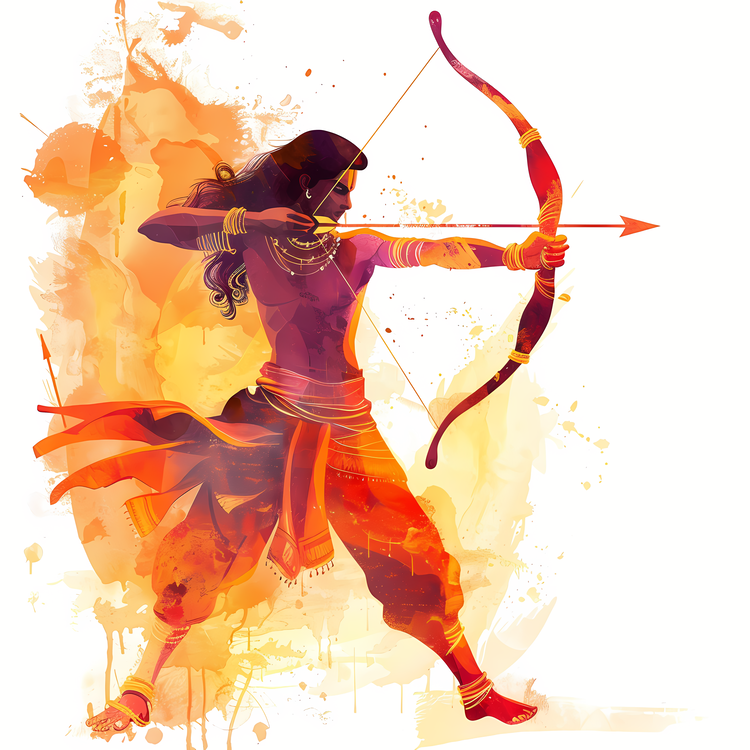 Lord Rama,Archer,Hindu