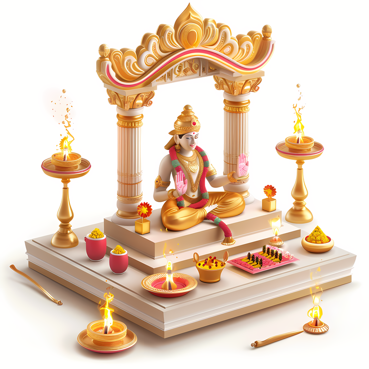 Traditional India Elements,Idol,Deity