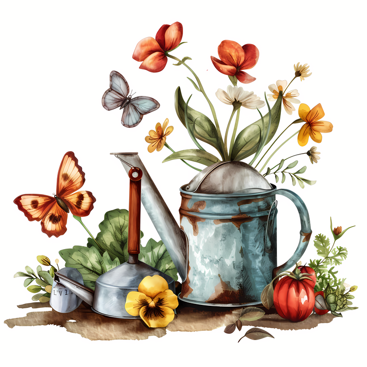 Gardening,Arbor Day,Watering Can