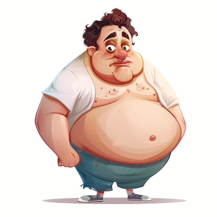 World Obesity Day,Cartoon,Weight