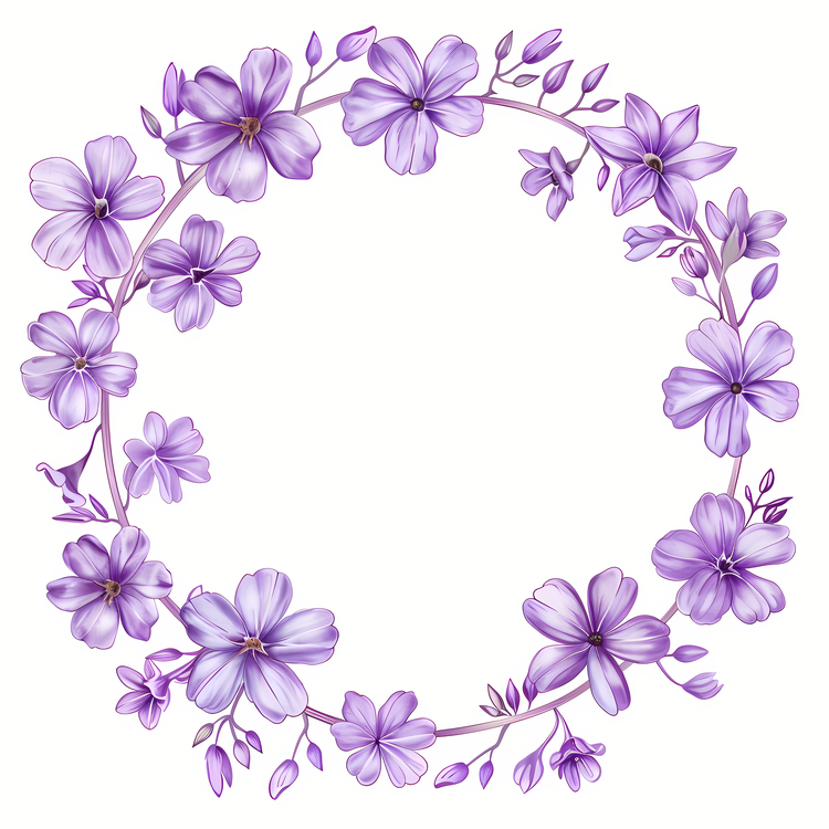 Creeping Phlox,Purple Flower,Flowers