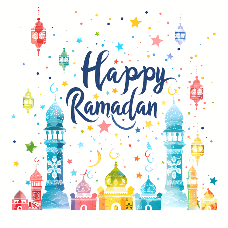 Happy Ramadan,Ramadan Greeting Card,Islamic Holiday