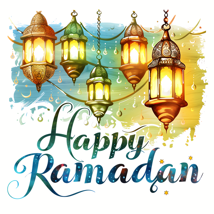 Happy Ramadan,Ramadan Wishes,Lights In The Sky
