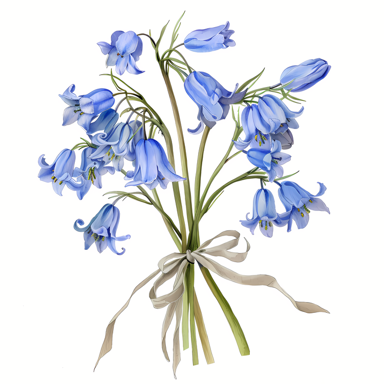 Bluebell Flower,Blue,Flowers