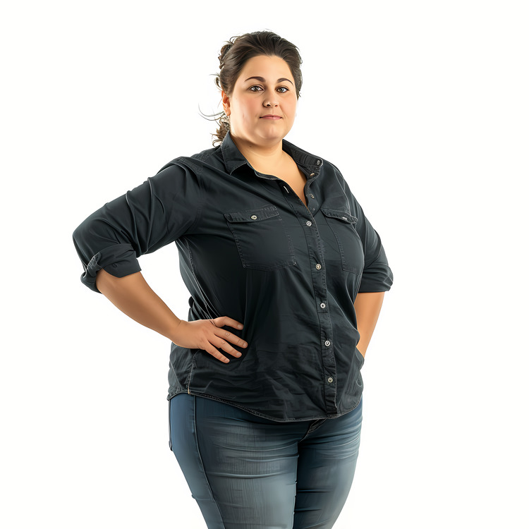 Obese Woman,Woman,Shirt