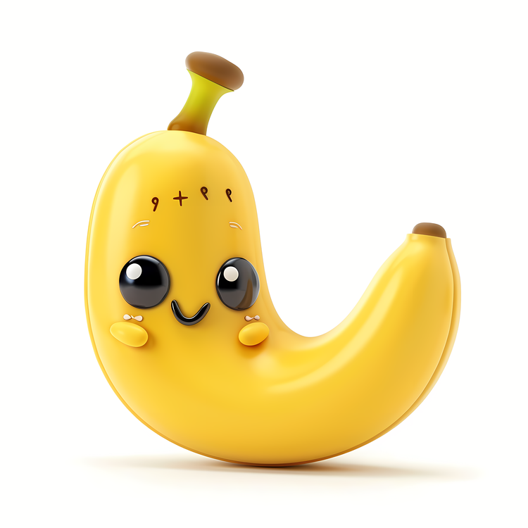 Banana,Kawaii,Cute