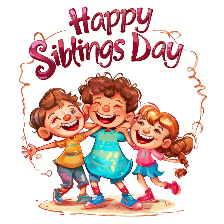 Happy Siblings Day,Children,Siblings