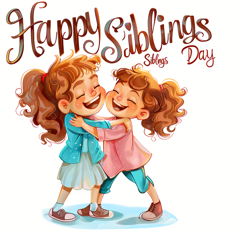 Happy Siblings Day,Happy Sisters Day,Cute Sisters
