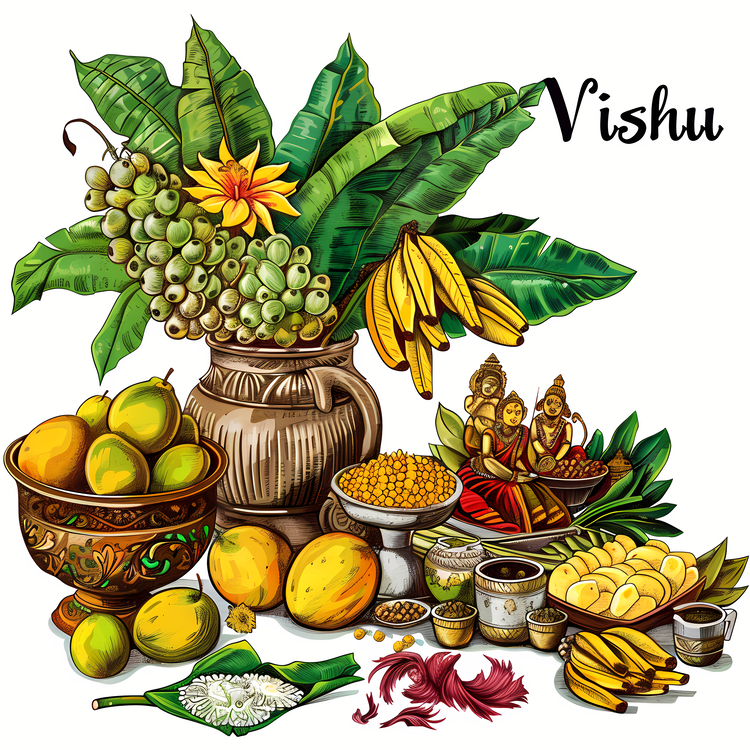 Vishu,Fruits,Vegetables