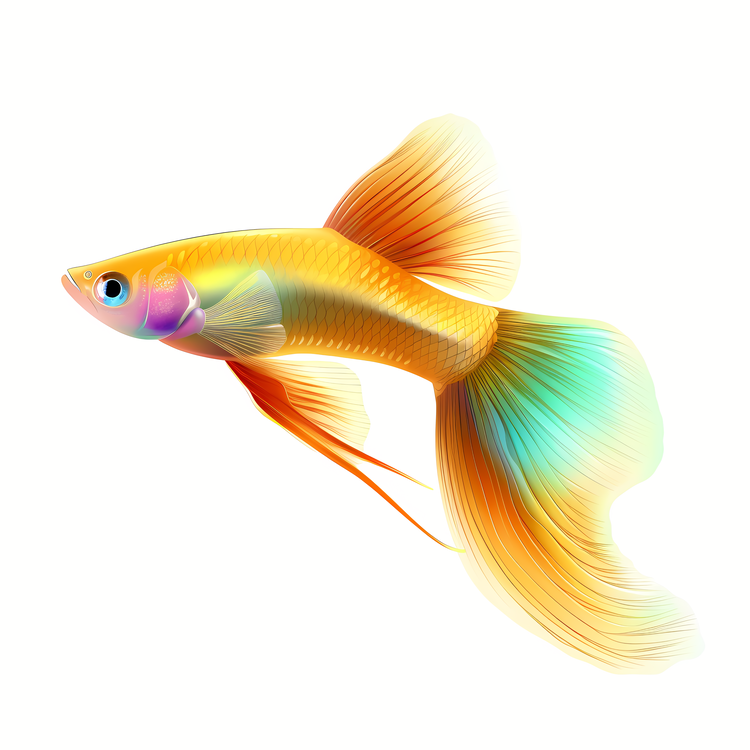 Guppy,Fish,Colorful