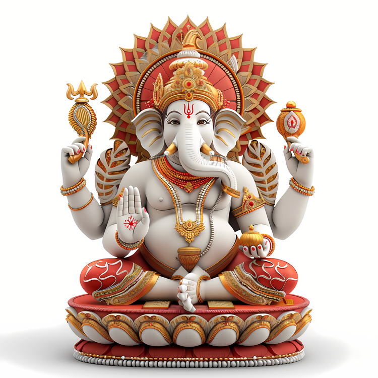 Traditional India Elements,Hindu God,Lord Ganesha