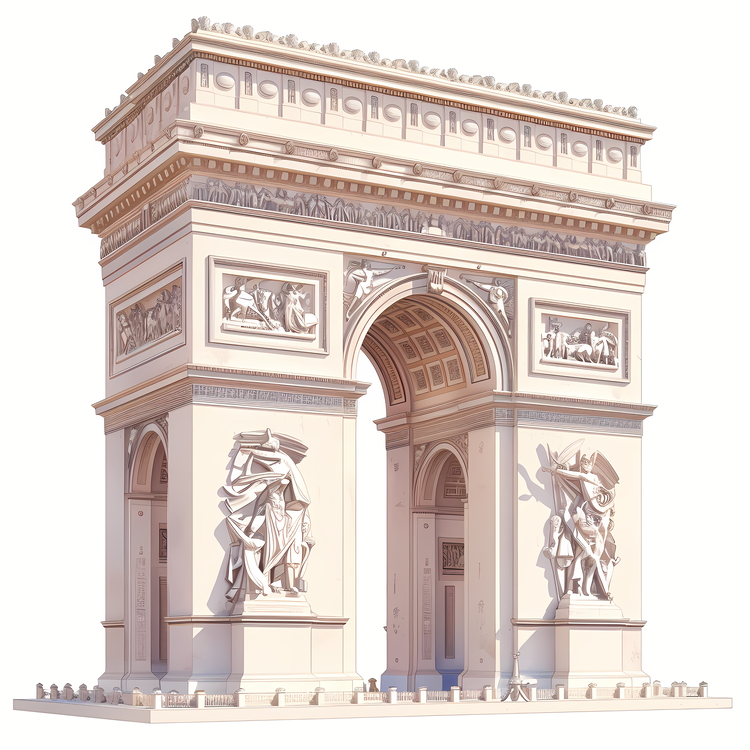 Arc De Triomphe,Arch,Arc