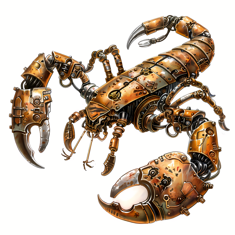 Steampunk,Crab,Scorpion