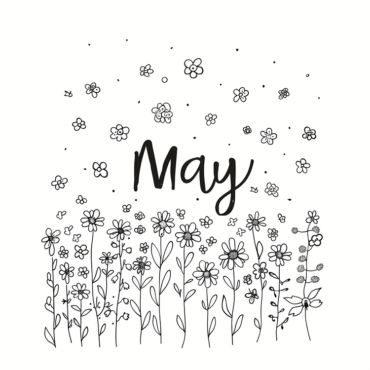 Hello May,Flowers,Spring