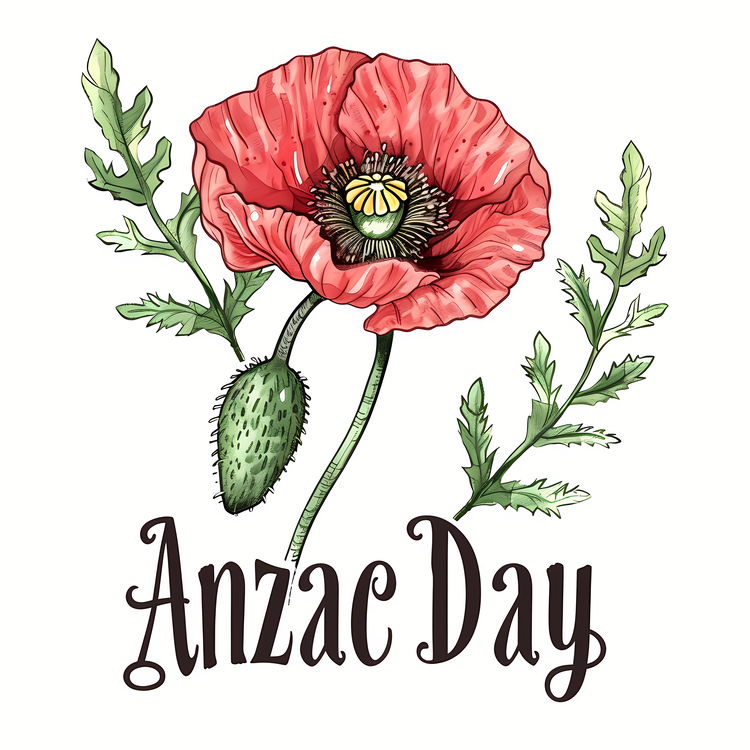 Anzac Day,Red Poppy,War Remembrance
