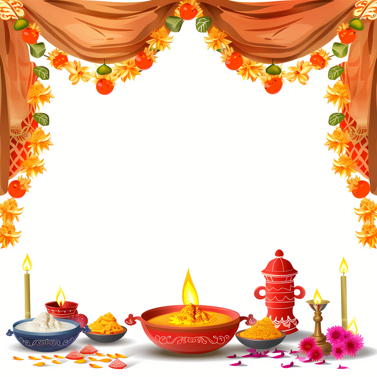 Traditional India Elements,Background,Decorations