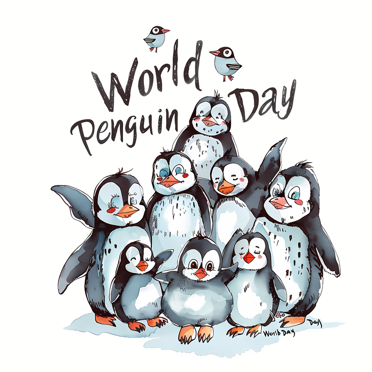 World Penguin Day,Penguin,Family
