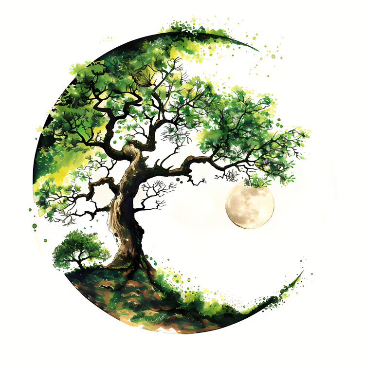 Arbor Day,Tree,Yin Yang