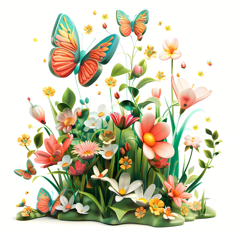 Enjoy The Spring Time,Garden,Flowers