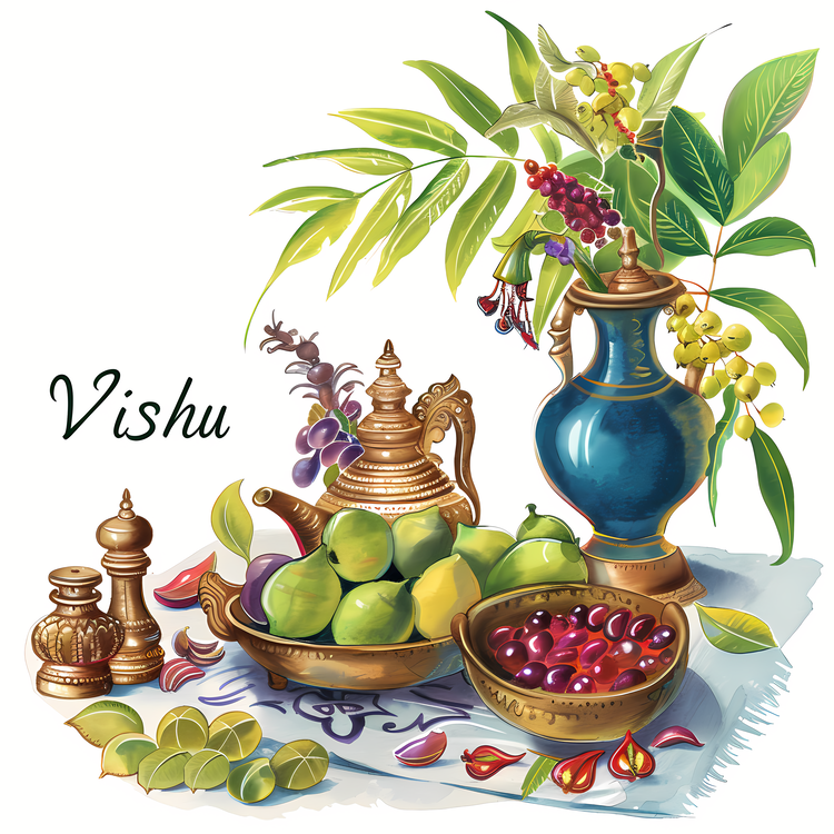 Vishu,Food,Artwork