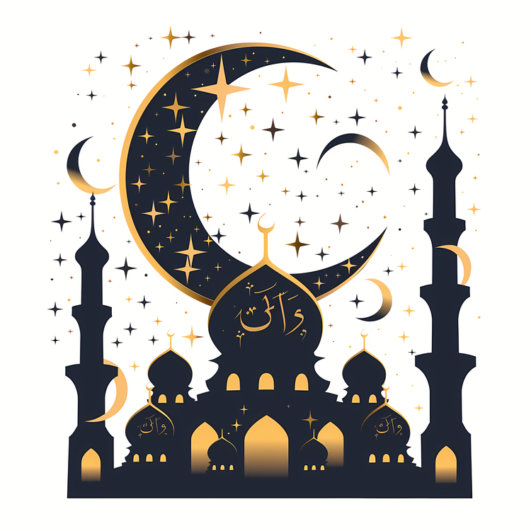 Eid Alfitr,Night Sky,Starry Sky