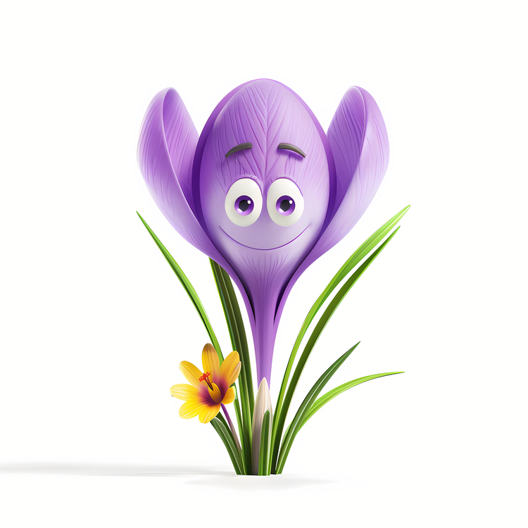 3d Cartoon Flowers,Easter,Egg