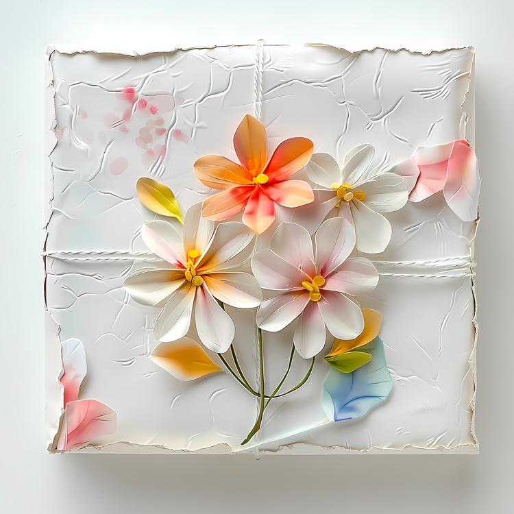 Handmade Gift,Flowers,Paper Art