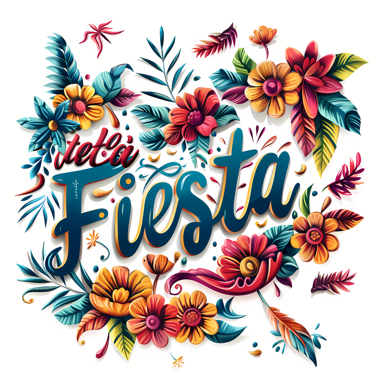 Fiesta,Floral,Vibrant