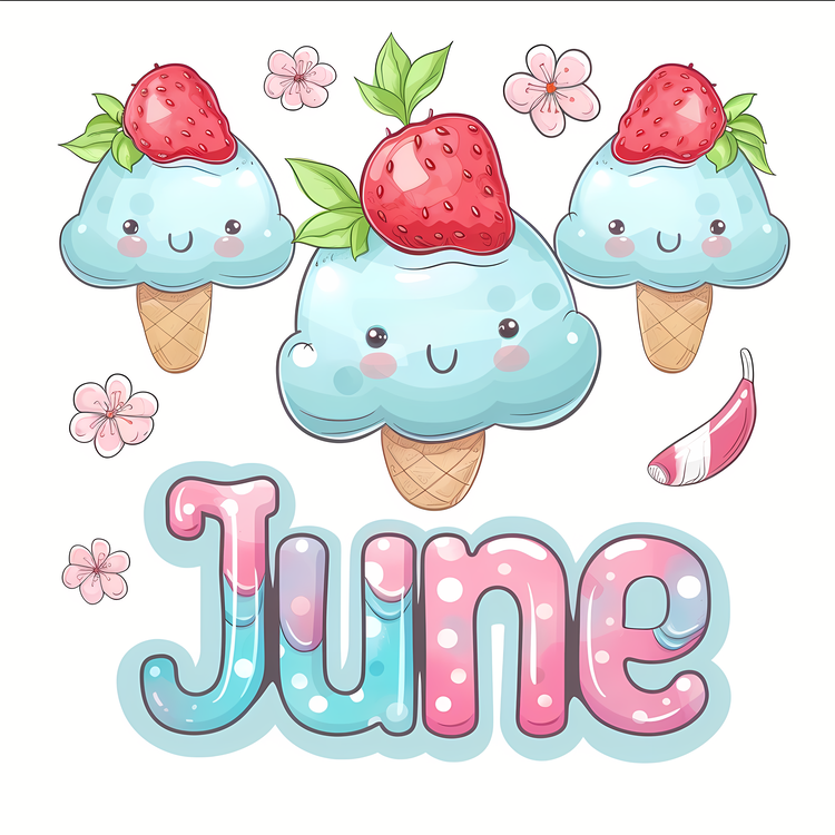 Hello June,Iced Cream,Summer