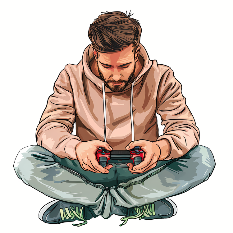 Playing Games,Gamer,Console Gaming